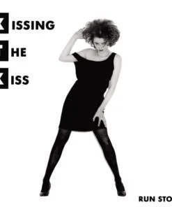 KISSING THE KISS - RUN STOP (WHITE/BLACK MARBELED VINYL) by DiscoTimeRecords