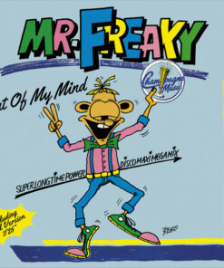 MR FREAKY - OUT OF MY MIND (blue vinyl) by DiscoTimeRecords