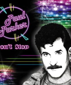 PAUL PARKER - DON'T STOP (TRANSPARENT VINYL) by DiscoTimeRecords