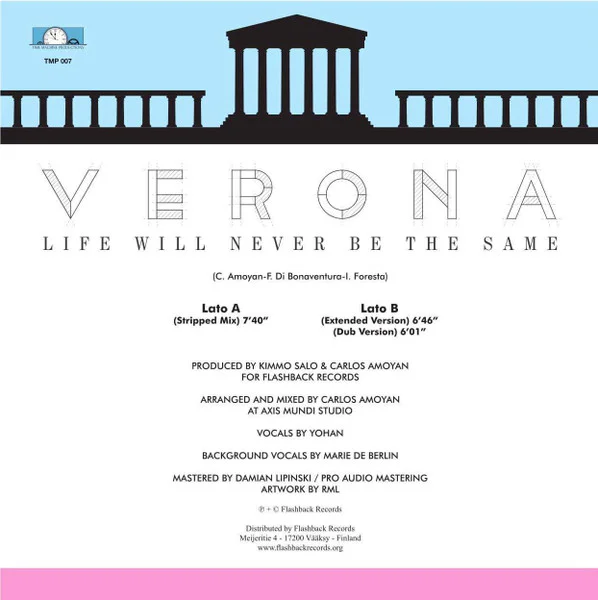 Verona – Life Will Never Be The Same - Image 2