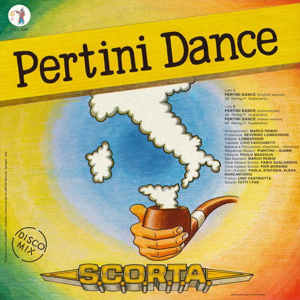 S.C.O.R.T.A. ‎– Pertini Dance (BLACK VINYL) - Image 2