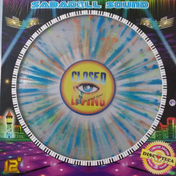 CLOSED - LIVING IN YOUR EYES (TRANSPARENT SPLASH VINYL)