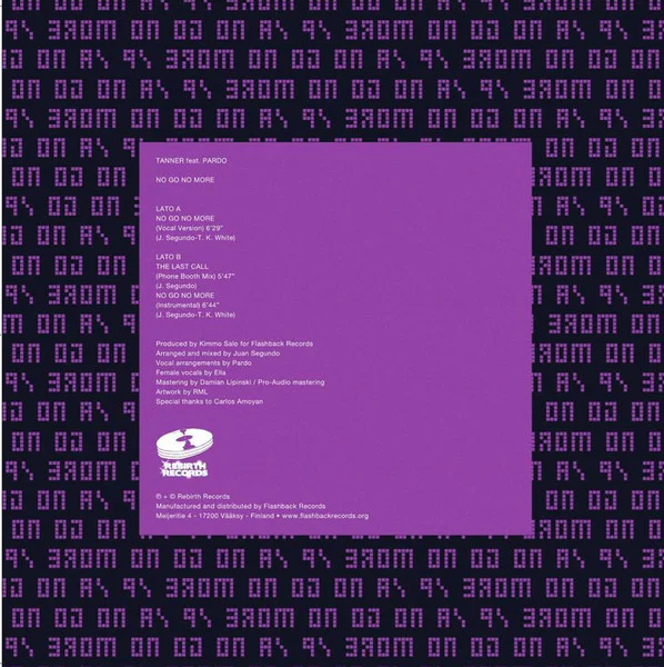 Tanner Feat. Pardo - No Go No More - Image 2