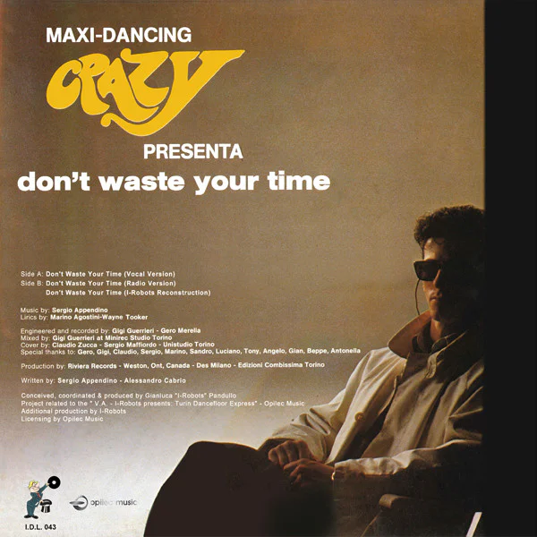Happen D.J. – Don't Waste Your Time (BROWN VINYL) - Image 2