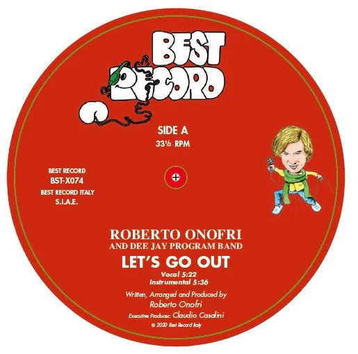 Roberto Onofri & Dee Jay Program Band ‎– Let's Go Out - Image 2