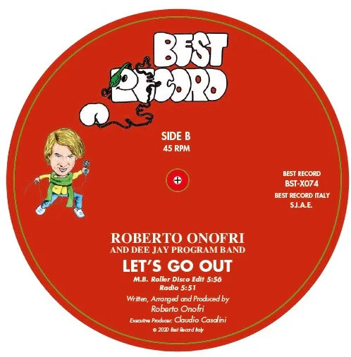 Roberto Onofri & Dee Jay Program Band ‎– Let's Go Out - Image 3