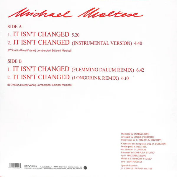 Michael Maltese – It Isn't Changed - Image 2