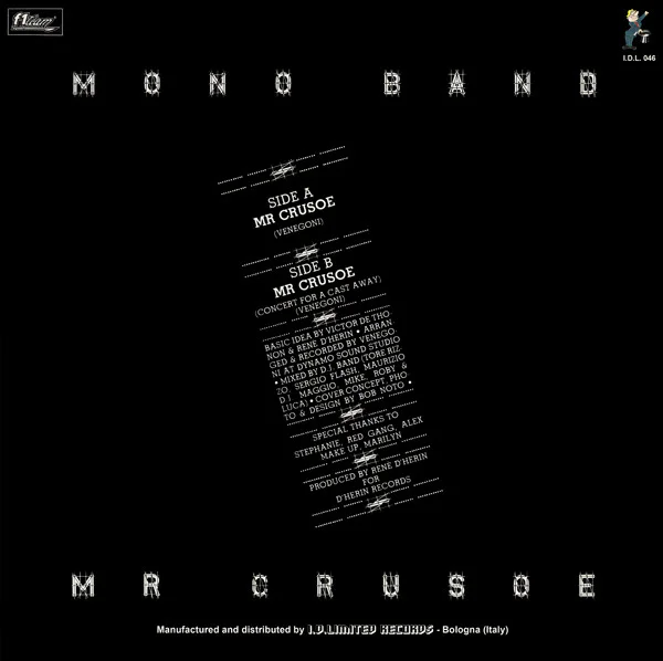 Mono Band – Mr. Crusoe (RED VINYL) - Image 2