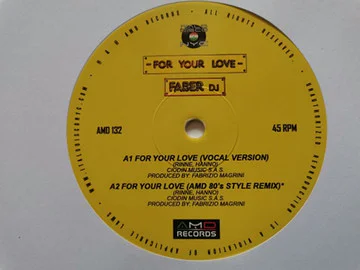 Faber D.J. – For Your Love (WHITE VINYL) - Image 3