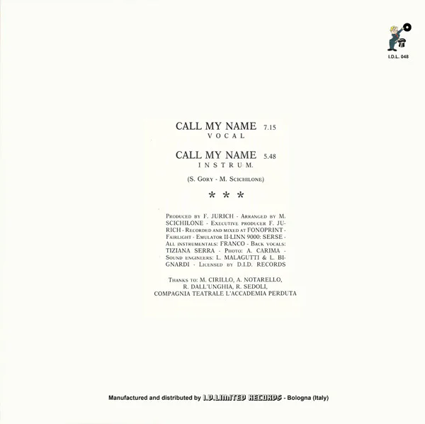 LISA G - CALL MY NAME - Image 2