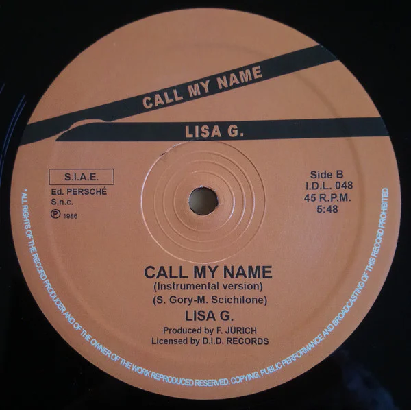 LISA G - CALL MY NAME - Image 4