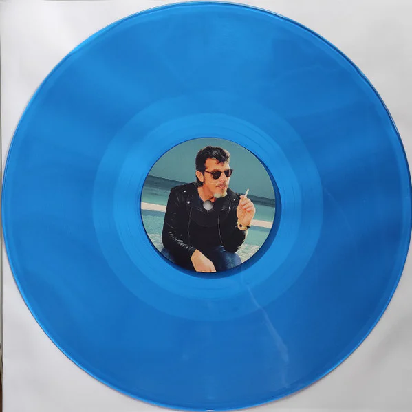 Ken Laszlo – Leather Man (Blue vinyl) - Image 3