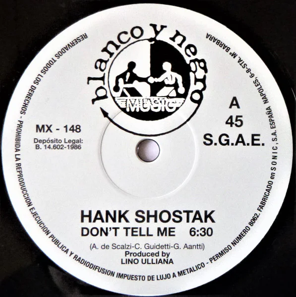 Hank Shostak – Don't Tell Me - Image 3