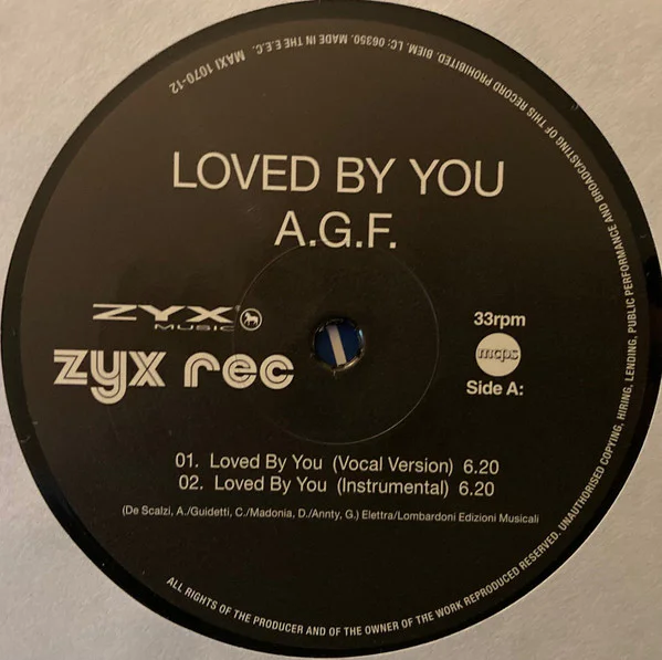 A.G.F. – Loved By You - Image 2