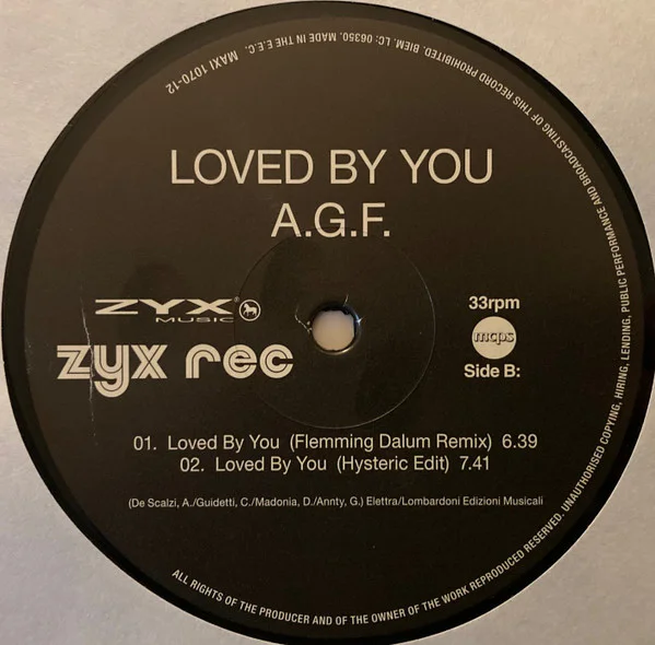 A.G.F. – Loved By You - Image 3