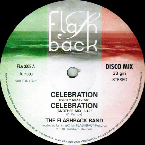 The Flashback Band – Celebration / Flashback Celebration Mix - Image 2