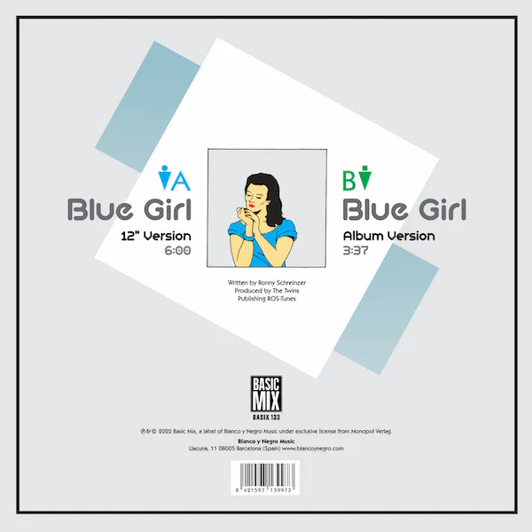 The Twins – Blue Girl - Image 2
