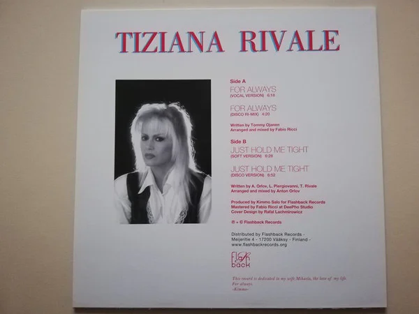 Tiziana Rivale – For Always - Image 2