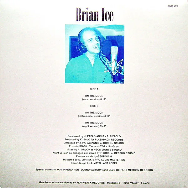 Brian Ice ‎– On The Moon - Image 2