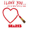 SHARKS - I LOVE YOU... (WHITE OR GREEN VINYL) by DiscoTimeRecords