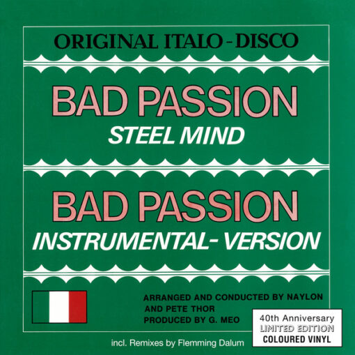 STEEL MIND - BAD PASSION by DiscoTimeRecords