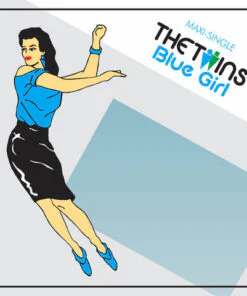 THE TWINS - BLUE GIRL (BLUE VINYL) by DiscoTimeRecords