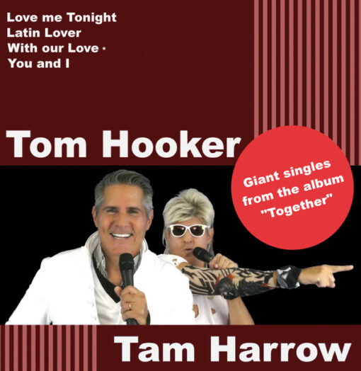 TOM HOOKER - TAM HARROW - LOVE ME TONIGHT / WITH OUR LOVE by DiscoTimeRecords