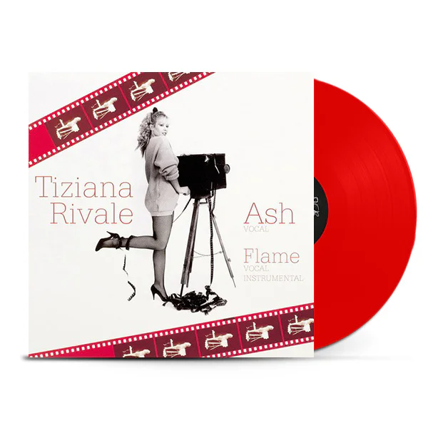 Tiziana Rivale – Ash / Flame (Red Vinyl) - Image 3