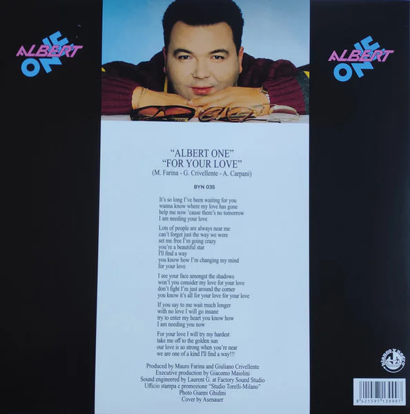 Albert One – For Your Love - Image 2