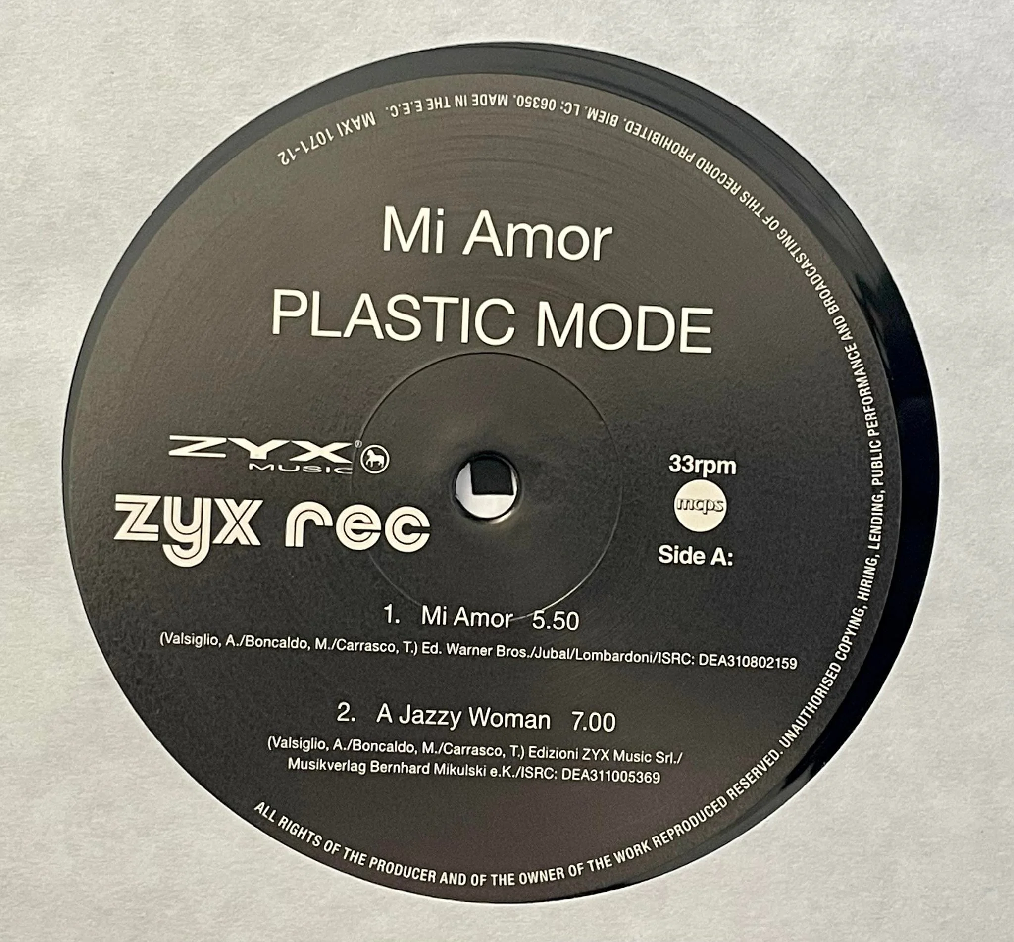 PLASTIC MODE - MI AMOR - Image 3
