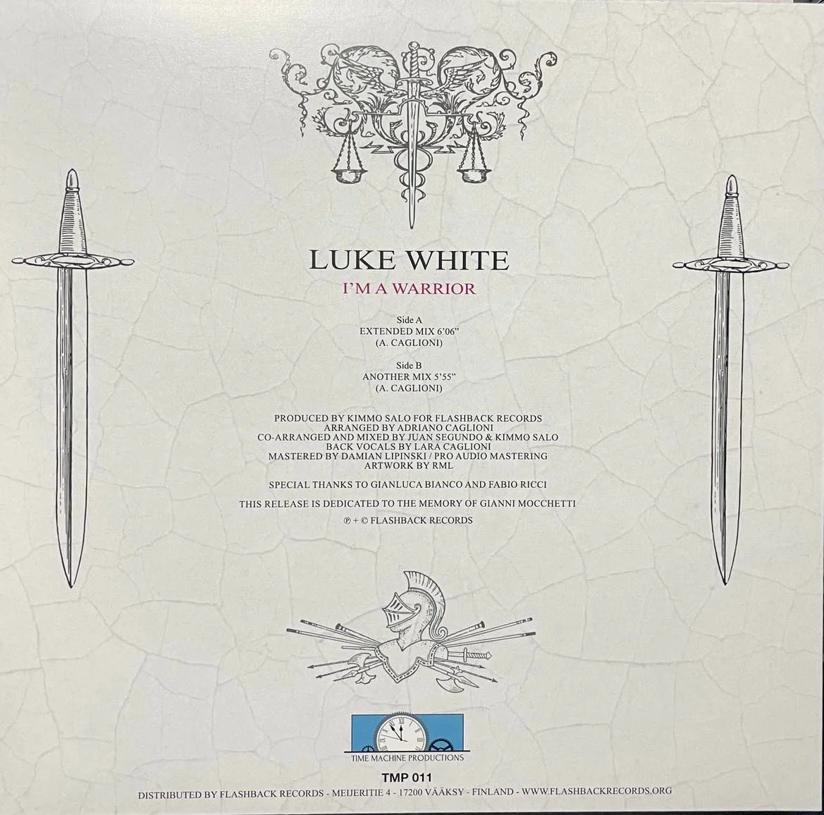 Luke White – I'm A Warrior - Image 2