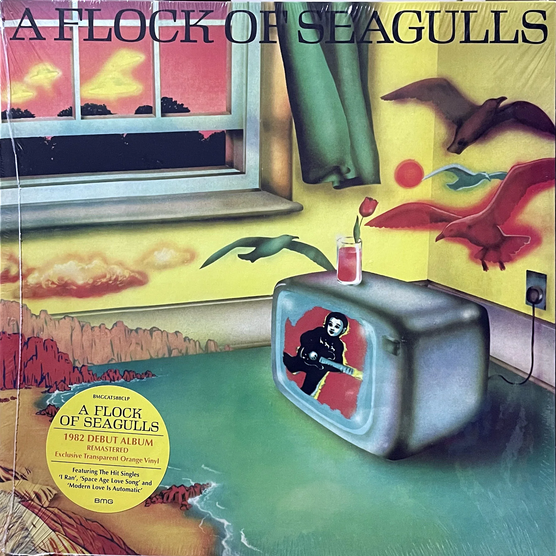 A Flock Of Seagulls – A Flock Of Seagulls (Orange Vinyl)