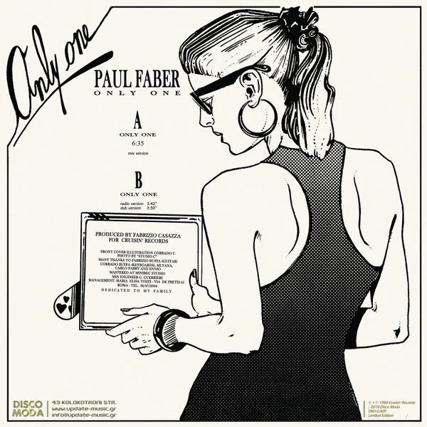 PAUL FABER - ONLY ONE (Blue Vinyl) - Image 2