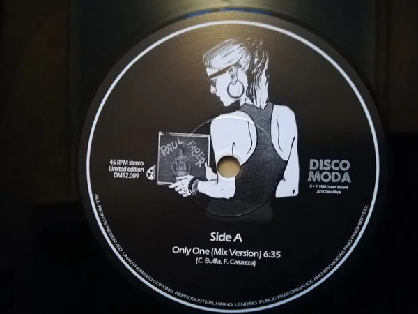 PAUL FABER - ONLY ONE (Blue Vinyl) - Image 3