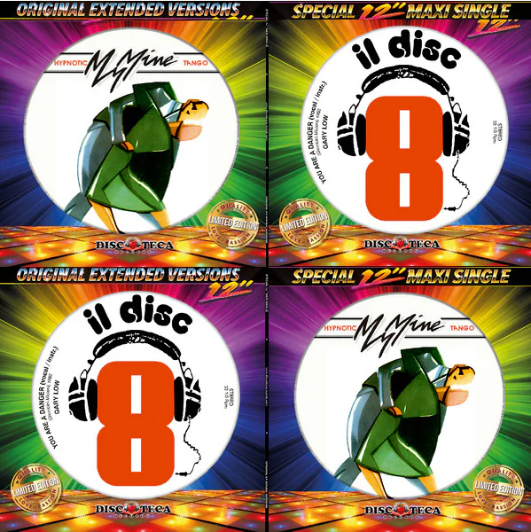 My Mine / Gary Low ‎– Hypnotic Tango / You Are A Danger