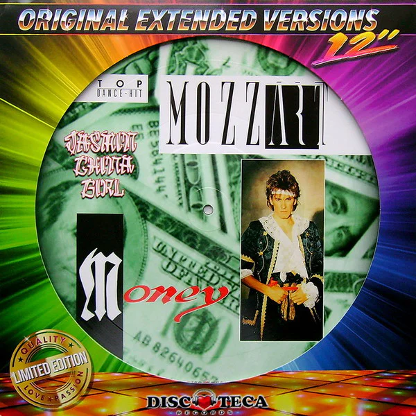 Mozzart / Elvin - Jasmin China Girl  / Money - You Set My Heart On Fire / Luggi Luggi Ludwig