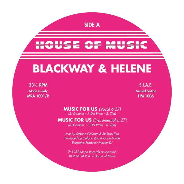 Blackway & Helene ‎– Music For Us - Image 3