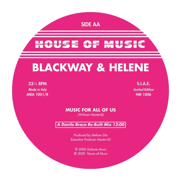 Blackway & Helene ‎– Music For Us - Image 2