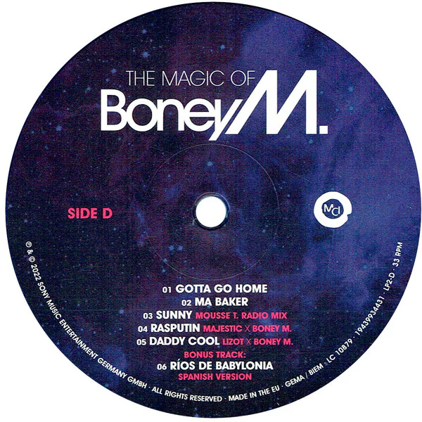 Boney M. – The Magic Of Boney M. (Special Remix Edition) - Image 10
