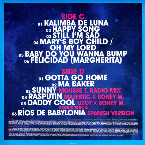 Boney M. – The Magic Of Boney M. (Special Remix Edition) - Image 8