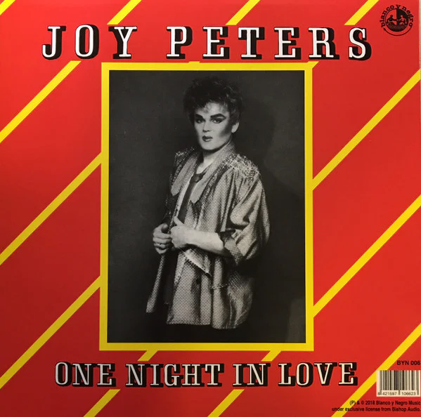 Joy Peters – One Night In Love  / Don't Loose Your Heart Tonight (white vinyl)