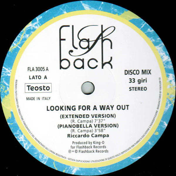 Riccardo Campa ‎– Looking For A Way Out - Image 3