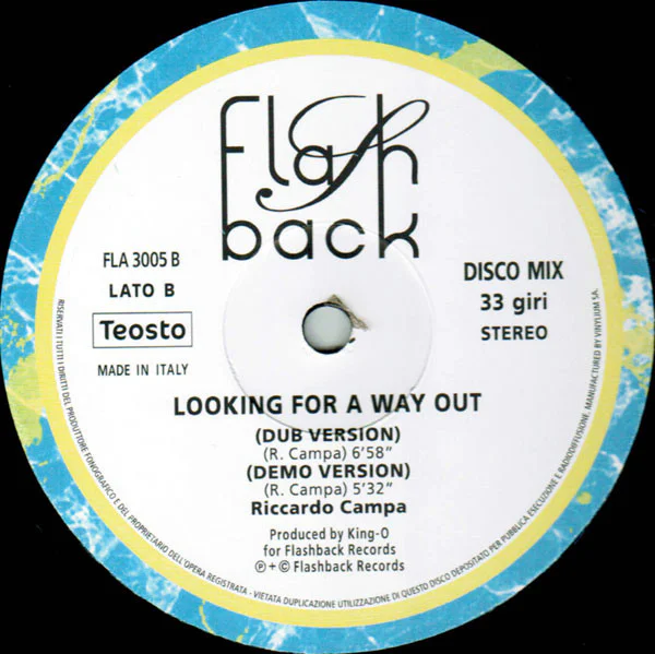 Riccardo Campa ‎– Looking For A Way Out - Image 4