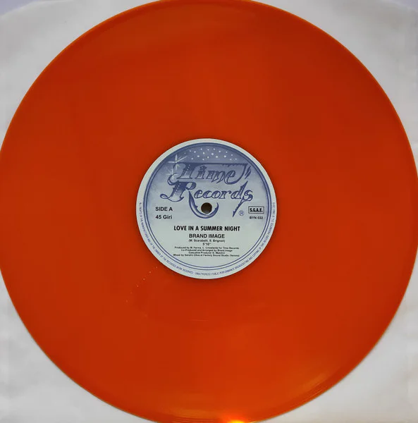 Brand Image - Love In The Summer Night (orange vinyl) - Image 5