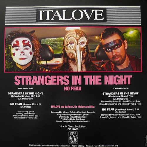 ITALOVE - STRANGERS IN THE NIGHT (Generic Cover) - Image 2