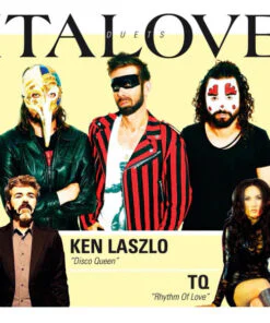 ITALOVE DUETS WITH KEN LASZLO AND TQ - DISCO QUEEN / RHYTHM OF LOVE