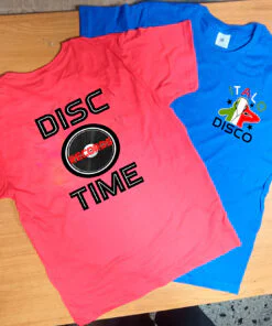 Italodisco T-Shirt Blue - Red