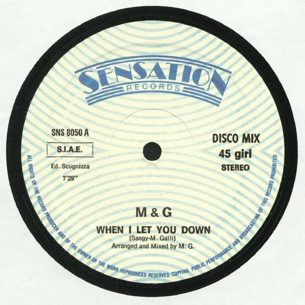 M & G – When I Let You Down