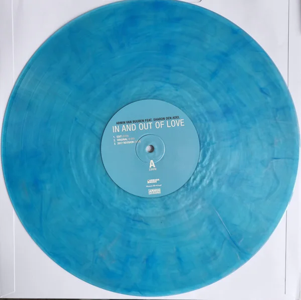 Armin van Buuren Feat. Sharon den Adel – In And Out Of Love (Blue & Silver Marbled vinyl) - Image 2