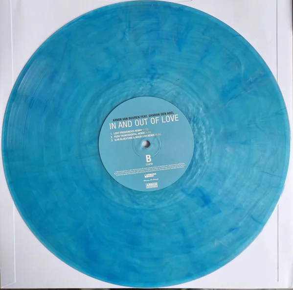 Armin van Buuren Feat. Sharon den Adel – In And Out Of Love (Blue & Silver Marbled vinyl) - Image 3